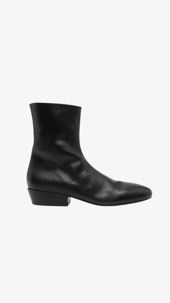 Classic black leather ankle boots – timeless, versatile fall/winter wardrobe staple