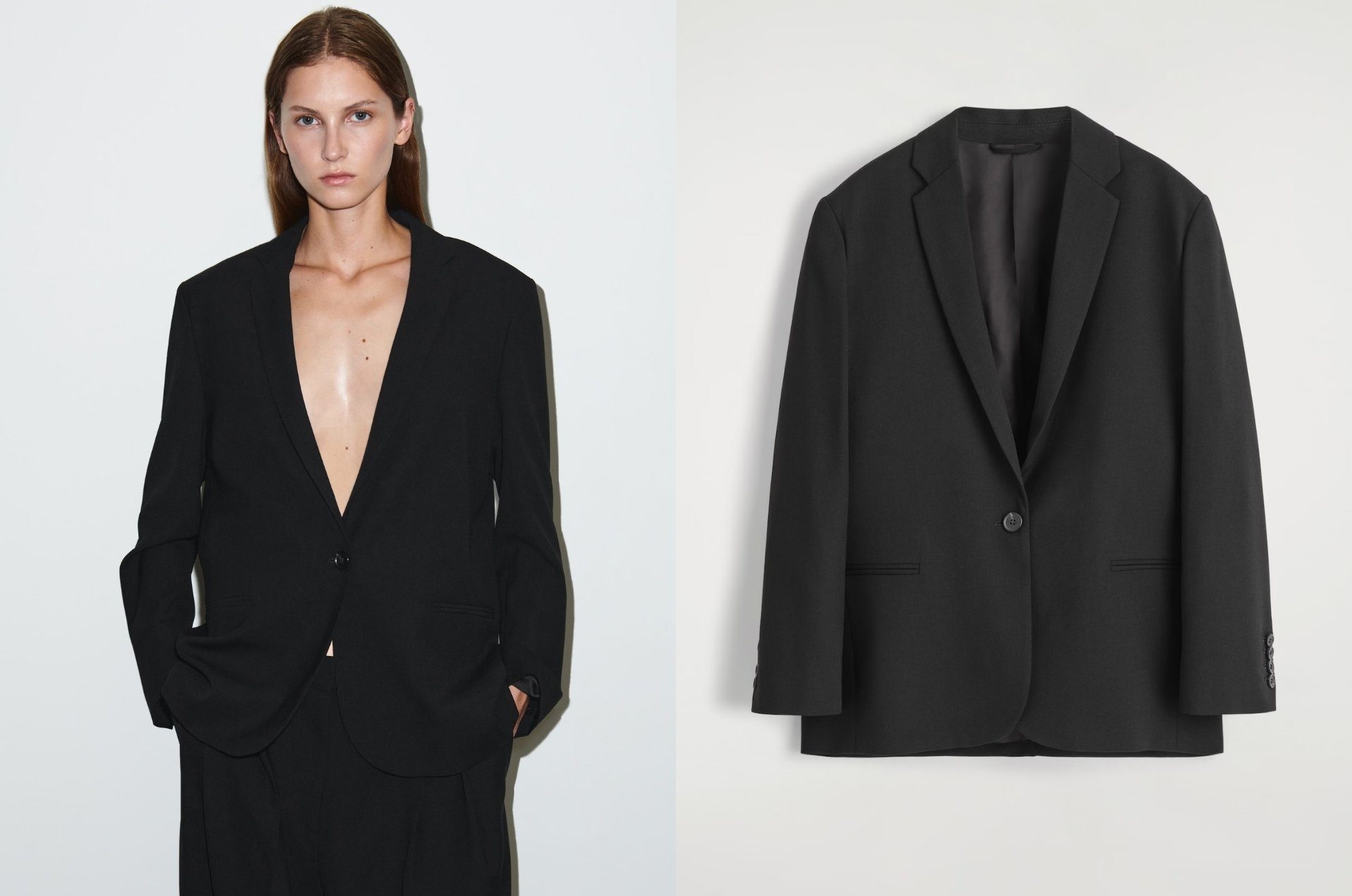 capsule wardrobe essentials black blazer