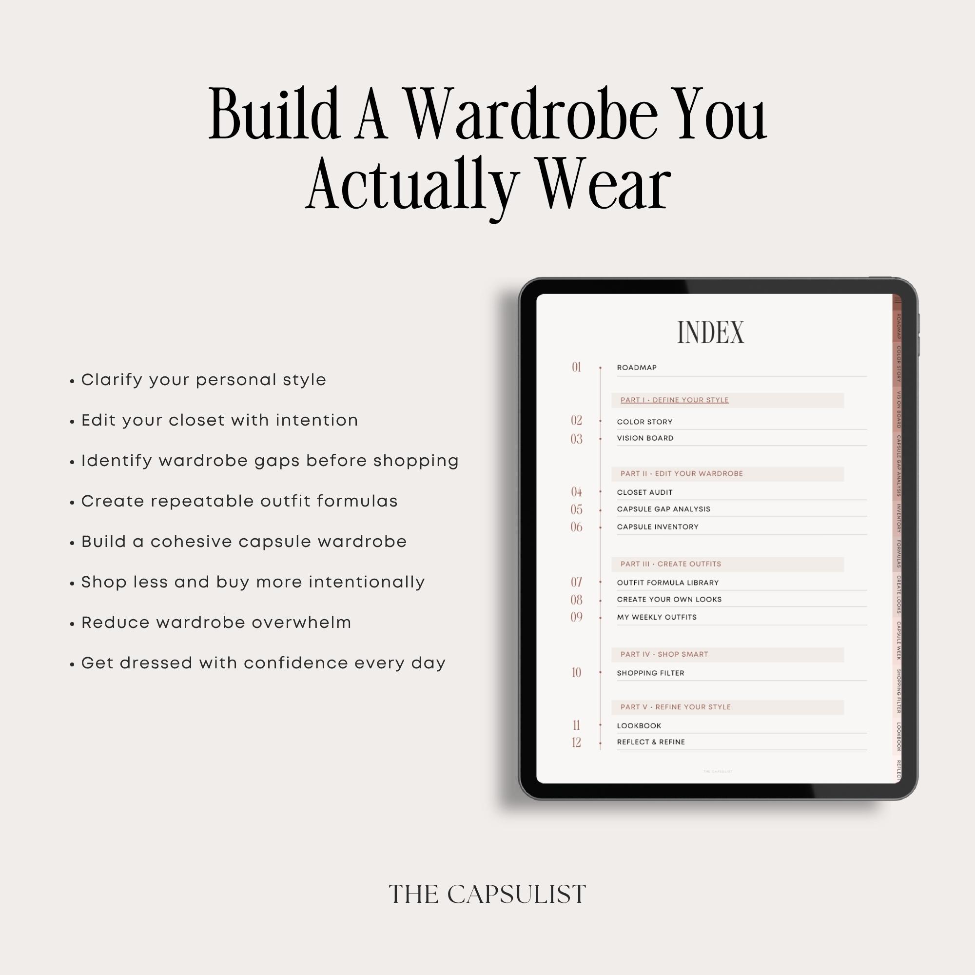 index capsule wardrobe planner
