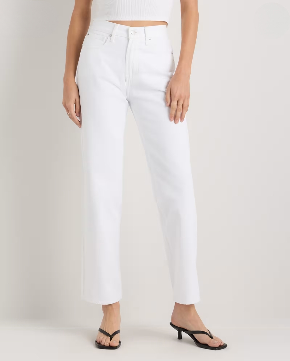 best white jeans for women