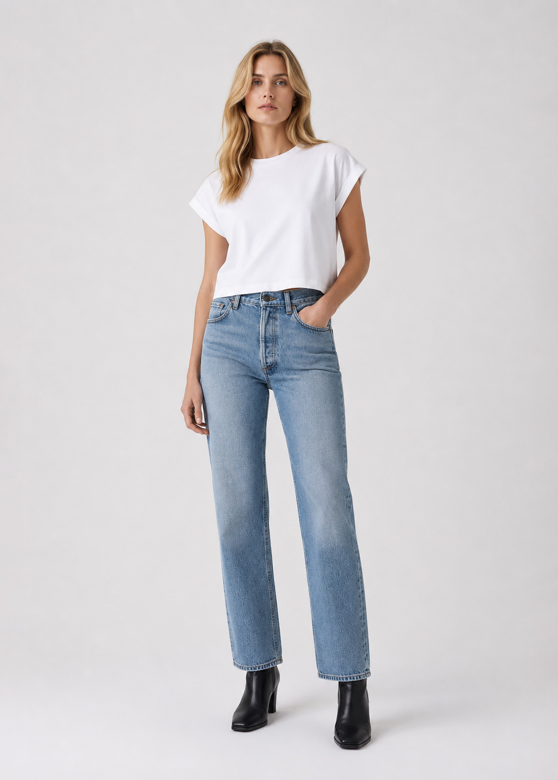 best straight leg jeans for women
