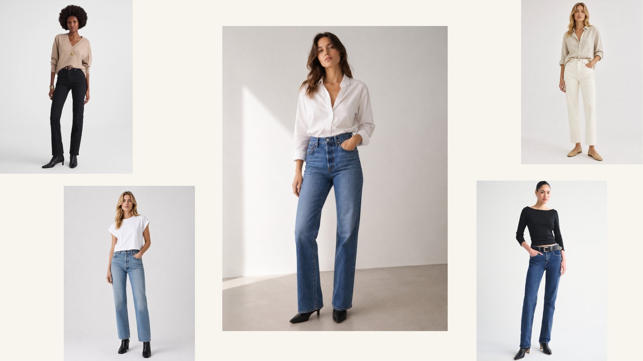 best straight leg jeans for women
