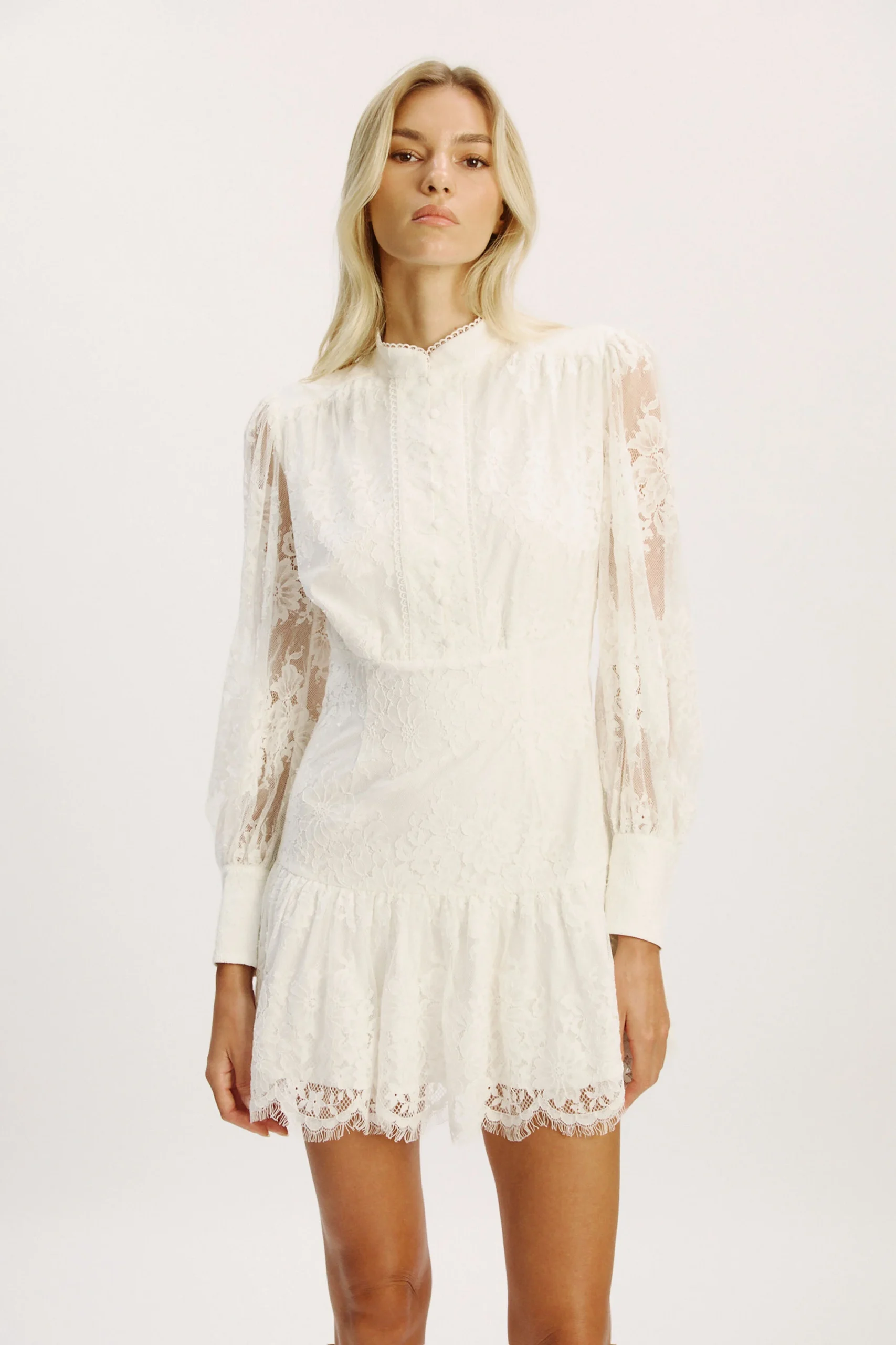 best white mini dresses